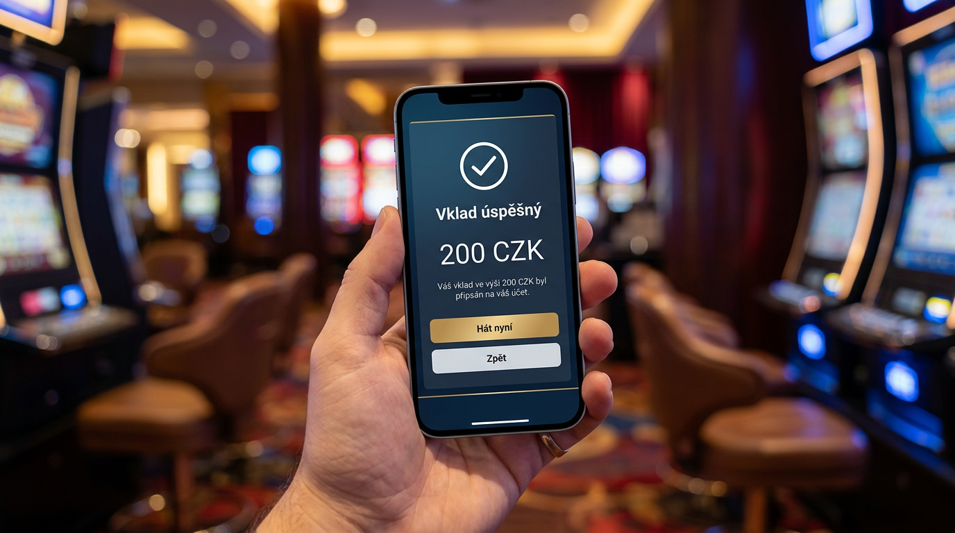 Nejlepší online kasina s minimálním vkladem 200 Kč v roce 2026
